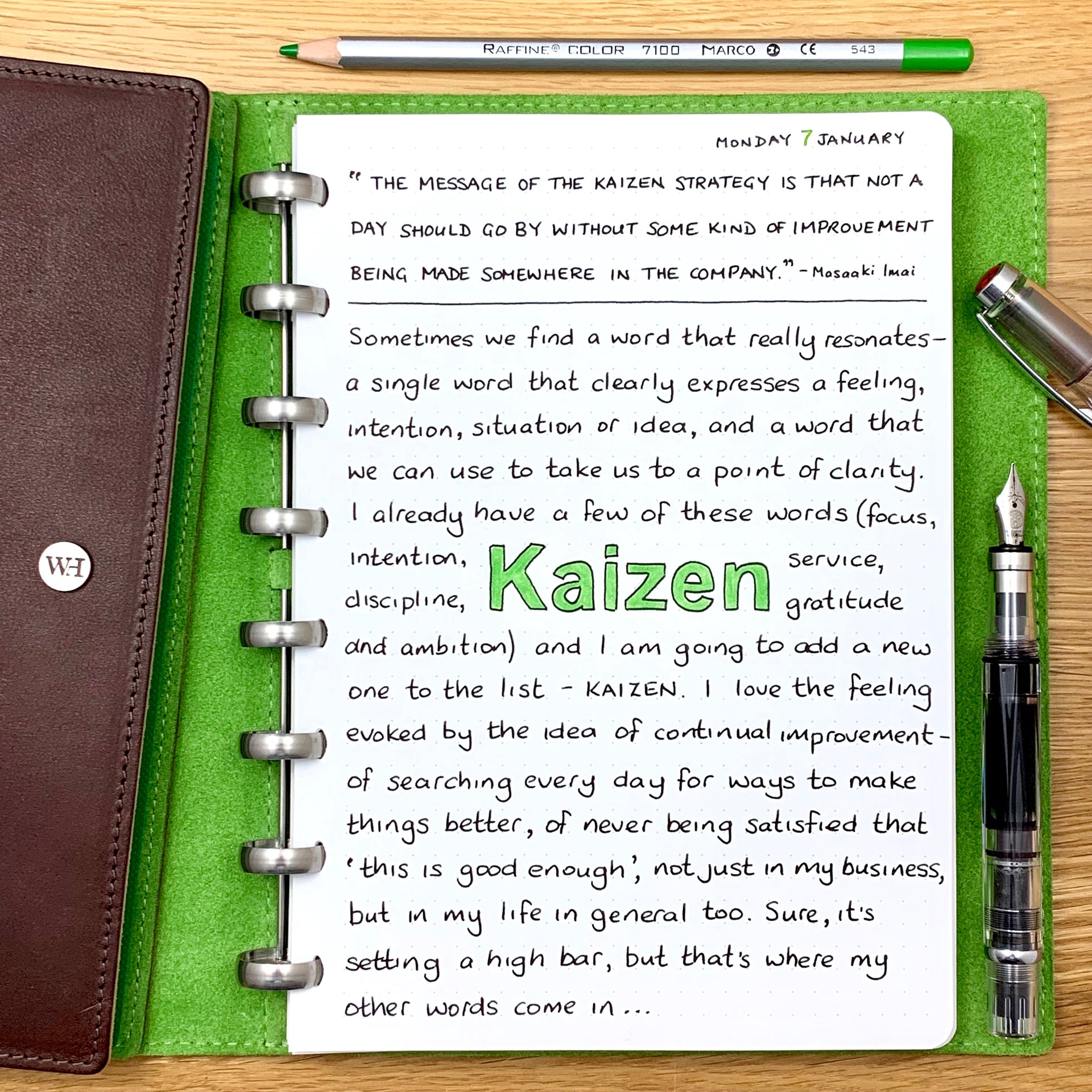 Kaizen...