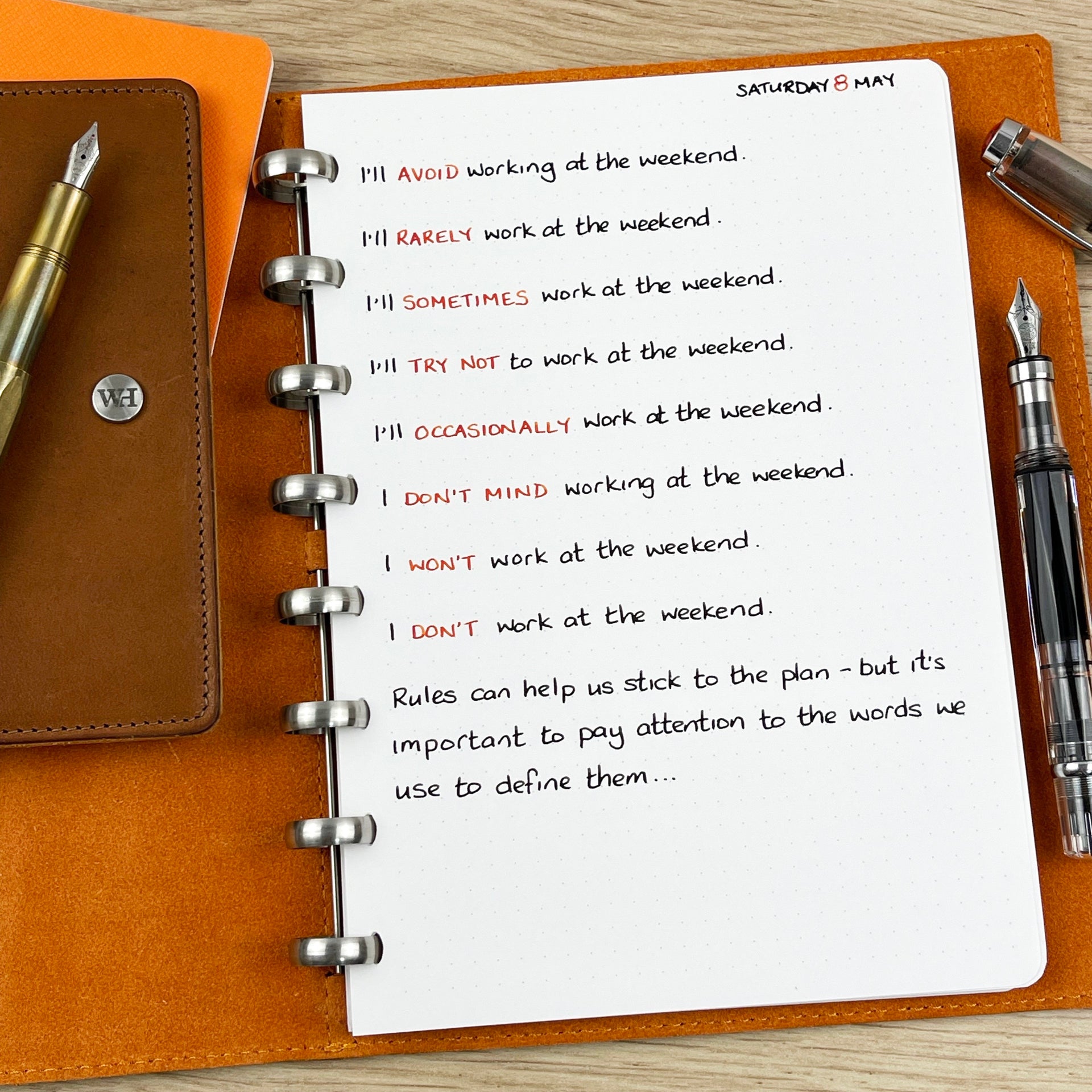 Defining the rules - William Hannah Limited