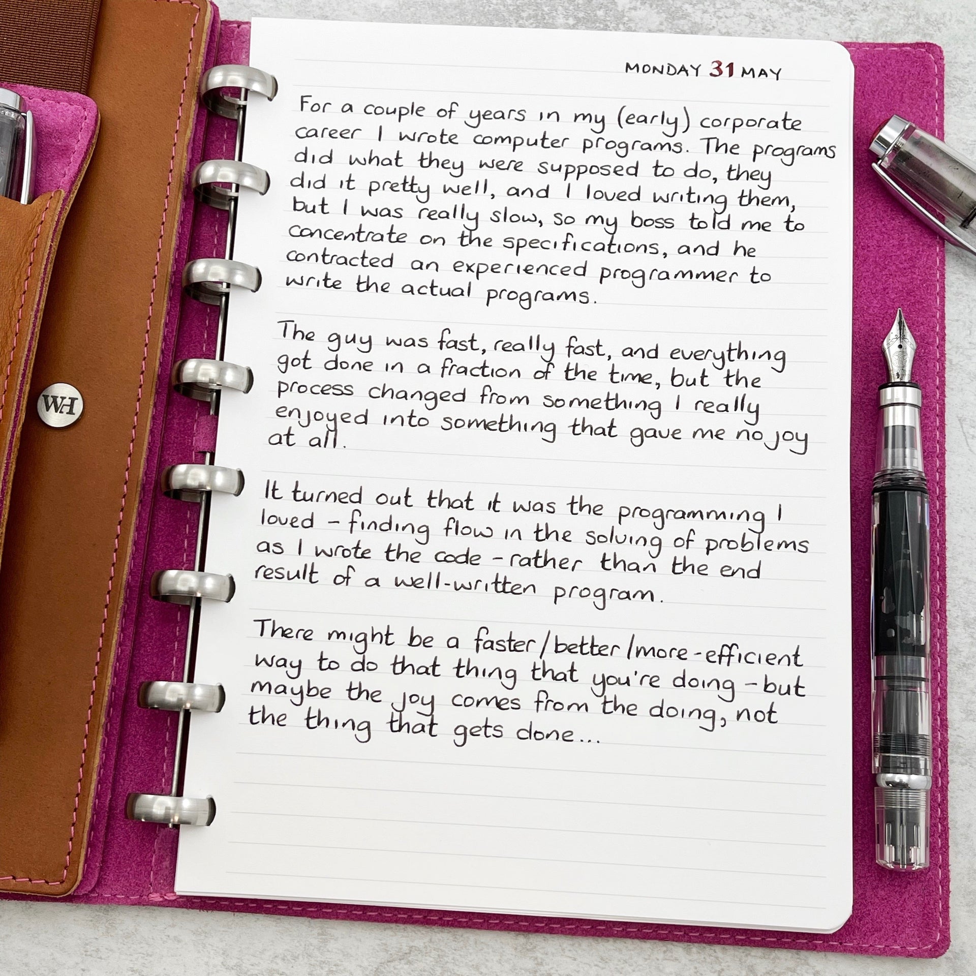 The Joy In Doing - William Hannah Limited