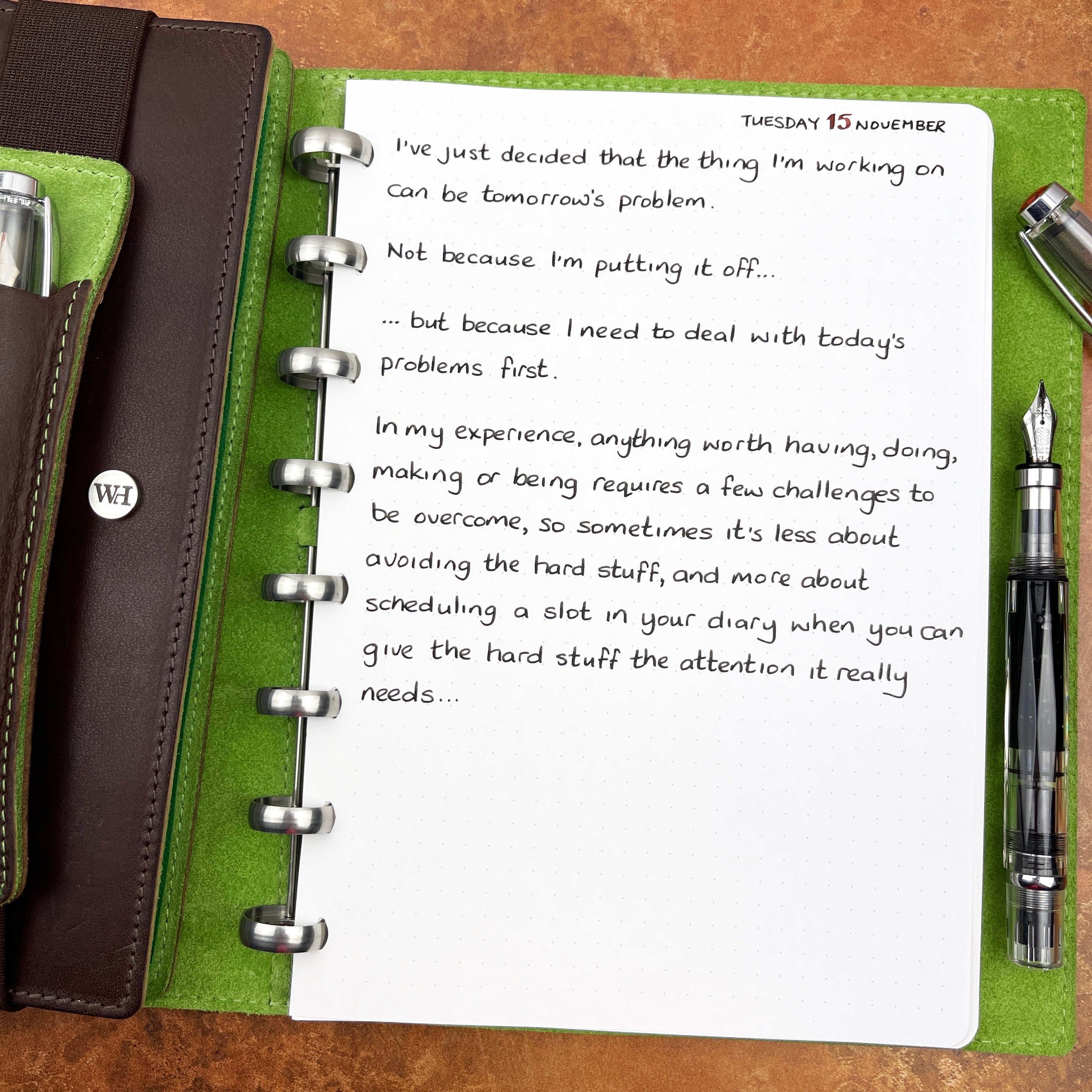 Tomorrow's Problem... - William Hannah Limited