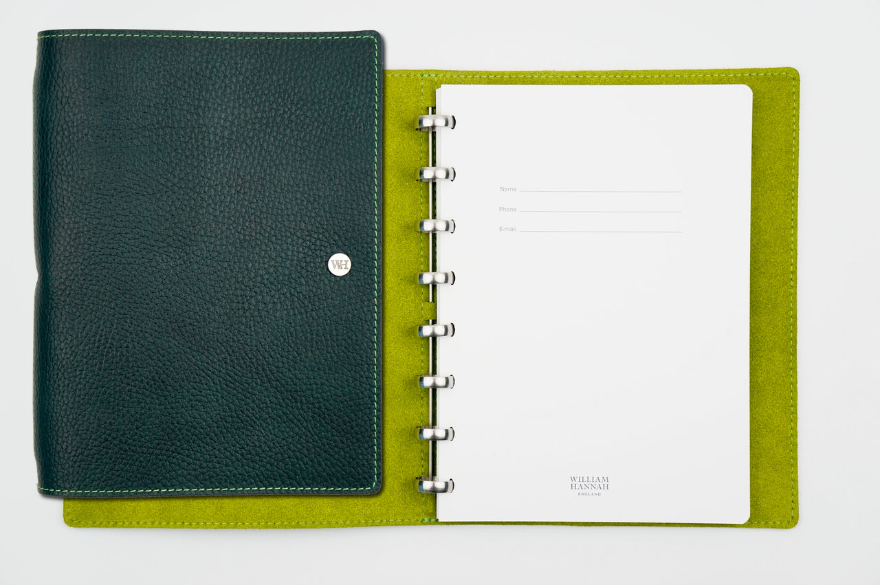 A5 Textured Agave & Lime Notebook