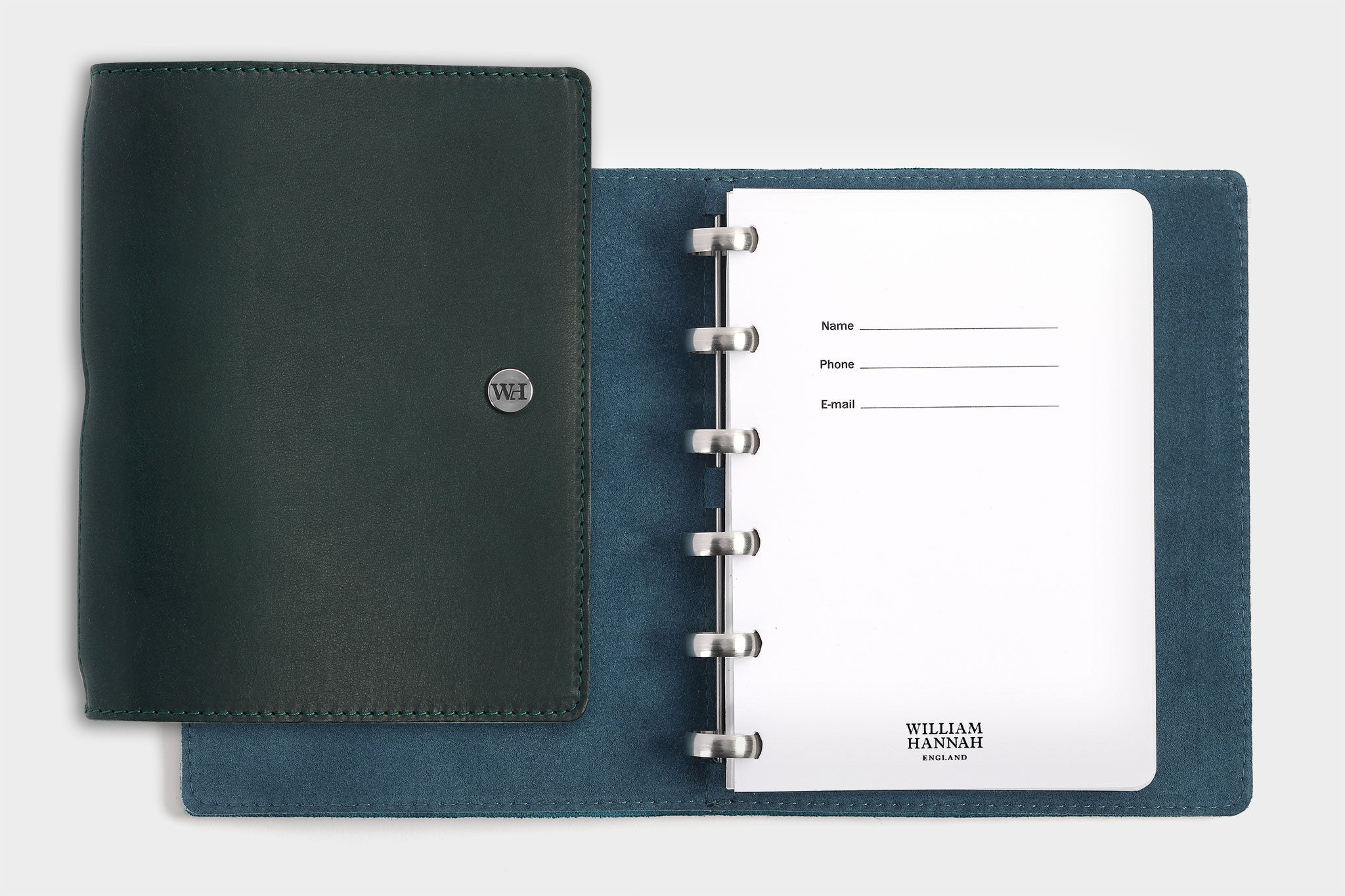 Luxury A6 Leather Notebooks - William Hannah Limited