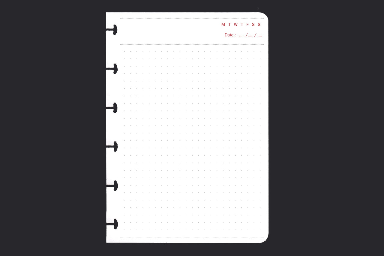 Undated 100 Day Pack (A6, day-to-a-page)