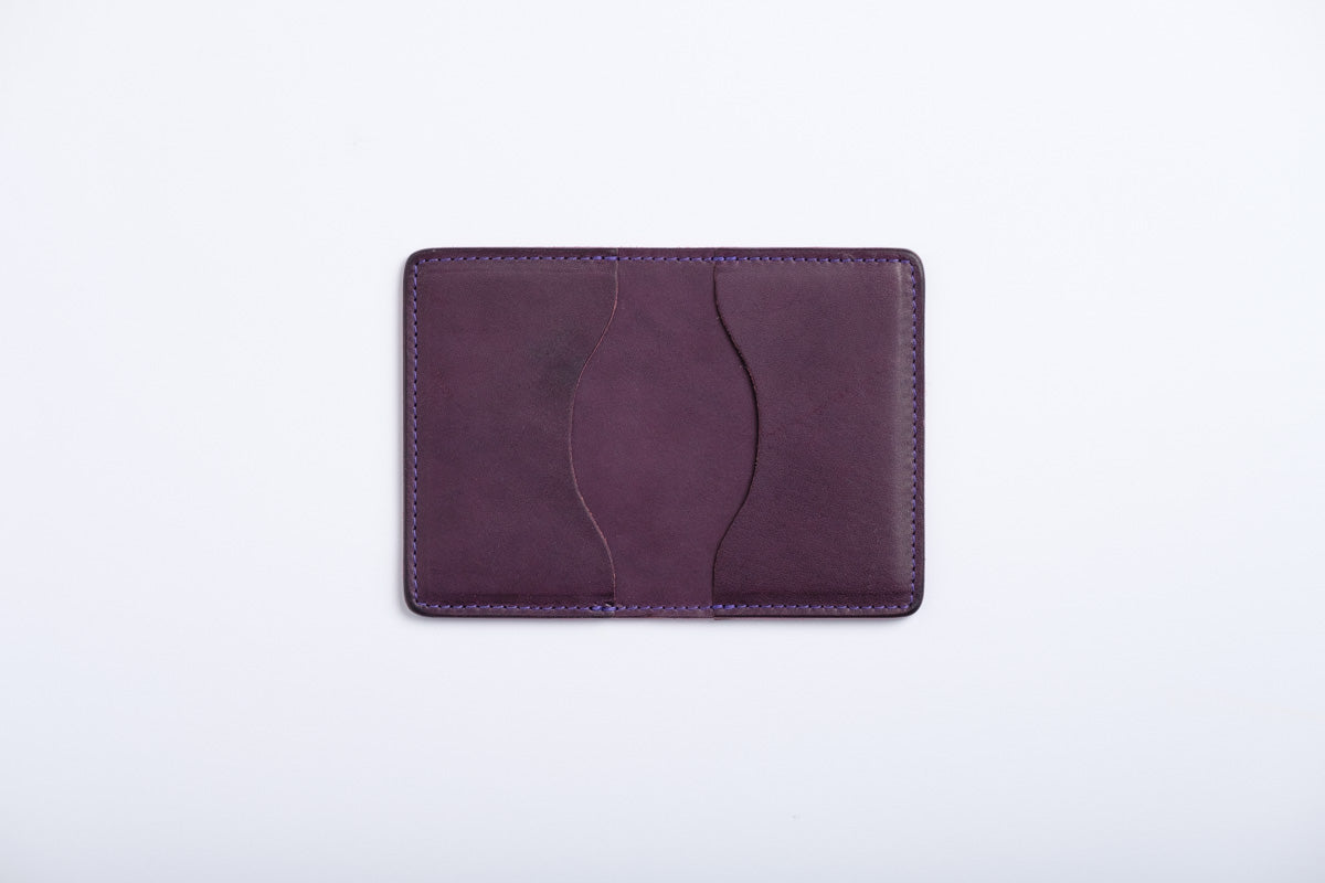 Purple Canvas Money/Card Pouch