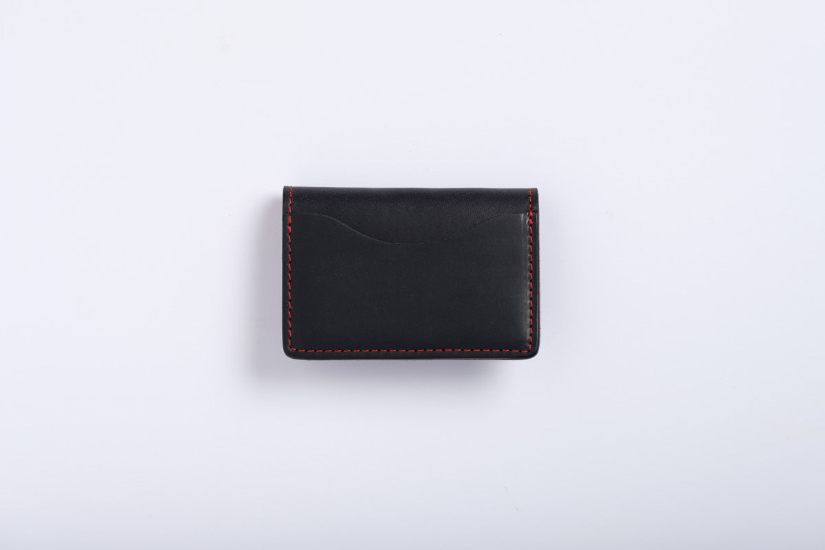 Black & Crimson Card Wallet