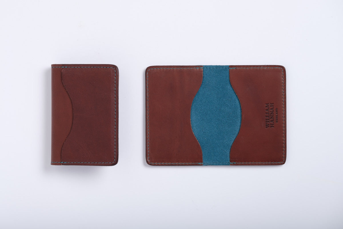 Dark Chocolate & Petrol Card Wallet